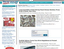Tablet Screenshot of dev.seafoodnews.com