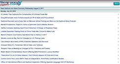 Desktop Screenshot of m.seafoodnews.com